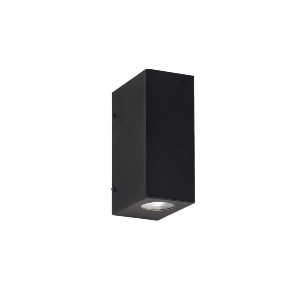 BIDIRECCIONAL RECTANGULAR GU10 NEGRO SAN JUSTO